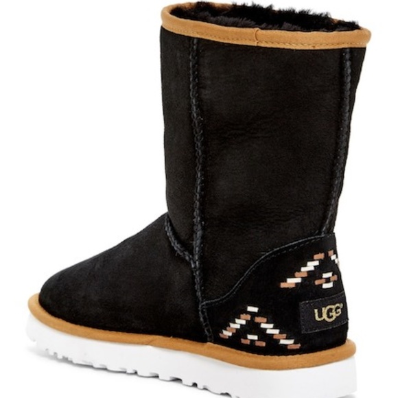rustic weave ugg boots